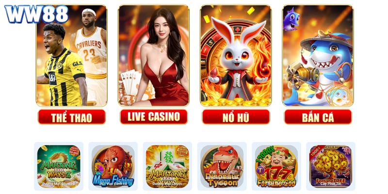 Tổng hợp các trò chơi độc quyền cực hay tại nhà cái